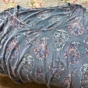 Paisley Patterned Top